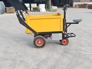 Xe xúc đổ chạy điện